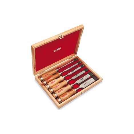 SCALPELLO M/LEGNO SET 6 PZ - 6-32