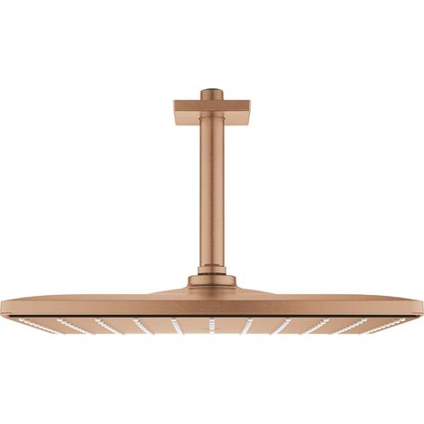 Soffione doccia Grohe RSHOW Mono 310 Cube wa sun spazzolato (1/2)