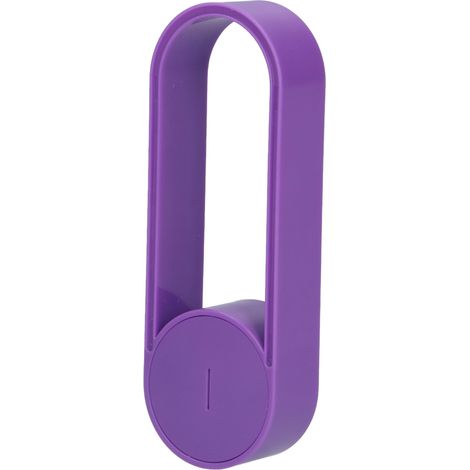Purificateur d'air pour voiture, ion négatif, à brancher, élimine la fumée, alimentation USB 5V, pour la maison et le bureau, violet (1/5)