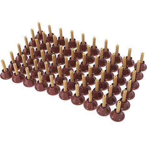 Lot de 60 bâtonnets de moxa autocollants, cônes de moxibustion purs, soins de santé, thérapie thermique naturelle (1/5)