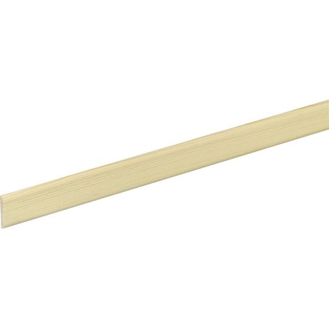 FN Neuhofer Tapetenleiste 100 cm 23 x 4 mm Fichte oder Kiefer Leisten (1/3)