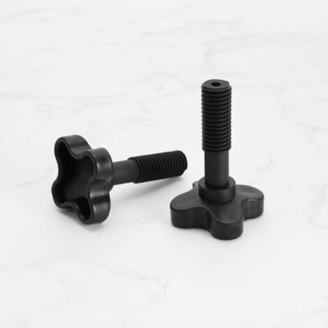 2-piece plastic fixing screw knob for garden awning, outdoor furniture accessory for attaching the awning frame to the garden swing (1/5)