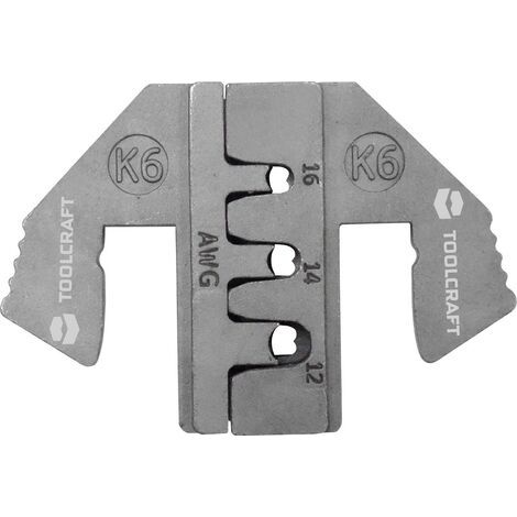 TOOLCRAFT PLE-0K6 Crimp-Einsätze Geeignet für Stecker: DEUTSCH Quetschbereich AWG: 12 bis 16 awg Pas (1/5)