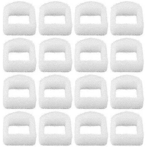 Fontaine à eau et distributeur pour chats, lot de 24 filtres en mousse de rechange pour fontaines à eau pour chats et chiens, adaptés à l'eau potable (1/5)