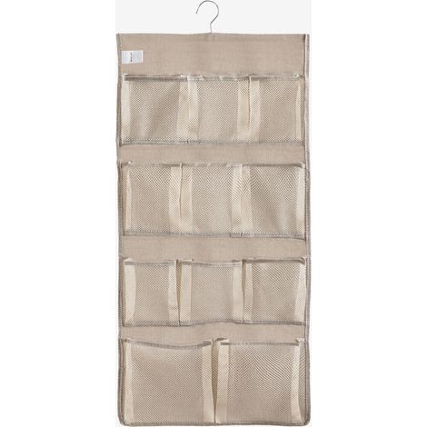 SKLUM Klere Hänge-Organizer mit Metallbügel  ↑86 cm      Beige                           