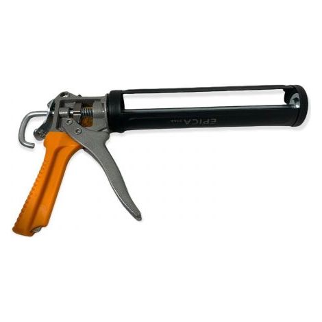 PISTOLA MANUALE PROFESSIONALE PER CARTUCCIA SILICONE IN ACCIAIO CON IMPUGNATURA (1/3)