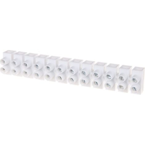 Morsettiera a 12 piste 6 mm2 bianca LTA 12-6.0b 22412216