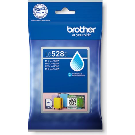 Brother LC528C Druckerpatrone 1 Stück(e) Original Cyan (1/4)