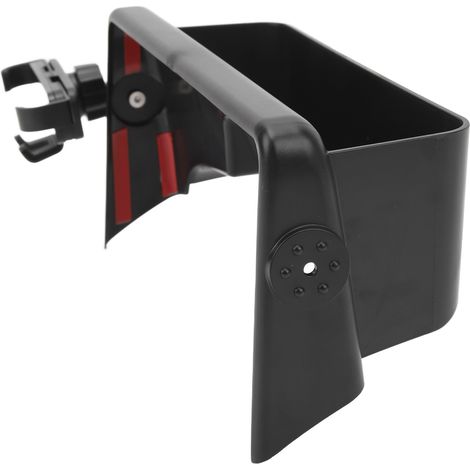 Tableau de bord Boîte de Rangement Noir Mat ABS Écran de Navigation Support Arrière Compatible Civic 11e Génération 2021-2023 Type B (1/5)