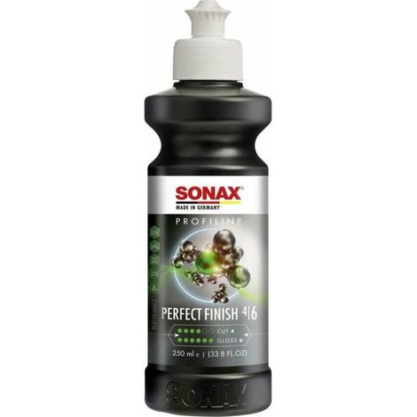Polish de finition - SONAX - Profiline Perfect finish 4/6 - Carrosserie - Flacon 250ml