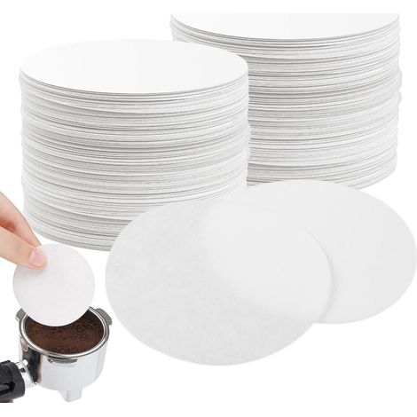 500 filtros de café de papel, redondos y desechables de 58 mm (1/5)