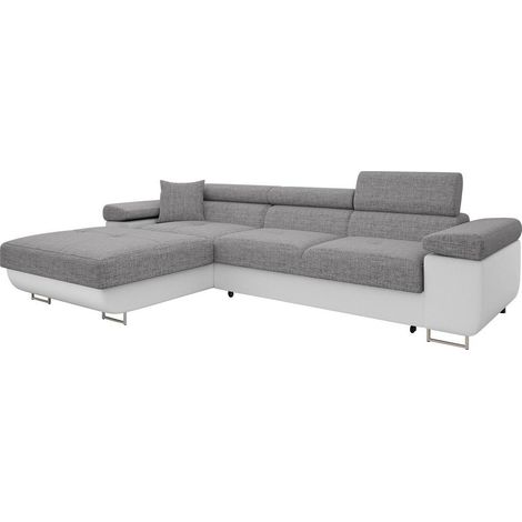 Canapé d'angle Comfivo Vinetum II, Soft 017 + Lux 05, Disponible, 280x170x70cm, 0 (1/5)
