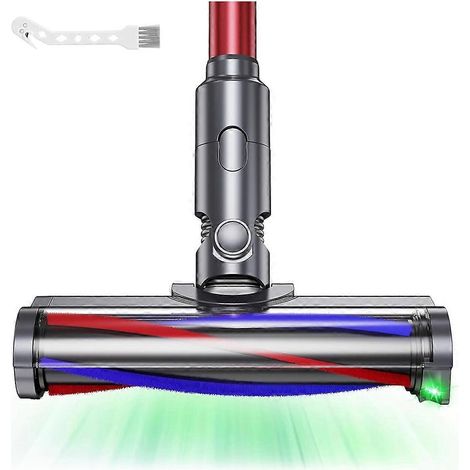 Brosse pour aspirateur accessoire pour aspirateur V7 V8 V10 V11 V15 Aspirateur Floor Nozzle Brosse avec LED – Illuminates Hidden Dust (1/5)