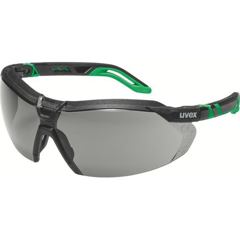 uvex i-5 9183041 Schutzbrille  Schwarz, Grün
