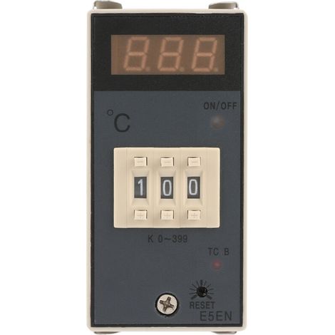 Termostato digitale Eosnow, controllo automatico ad alta stabilità E5EM, termocoppia di tipo K facile da visualizzare, ignifugo, sicuro per macchinari alimentari (1/4)