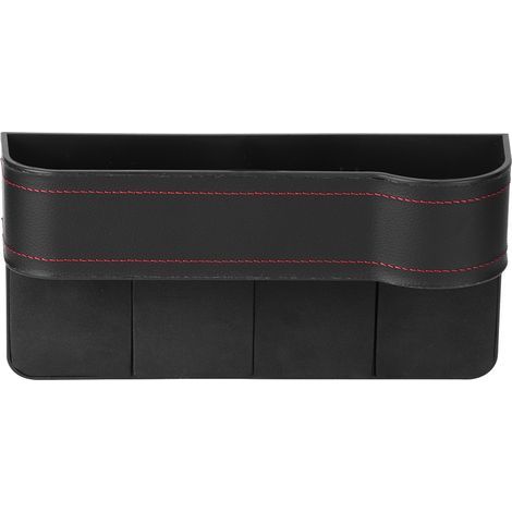 EBTOOLS Organisateur de rangement multifonctionnel universel pour siège de voiture, accessoire intérieur de rangement pour boîte de crevasse (co-conducteur noir) pour Siège de voiture Crevice Box B. (1/5)