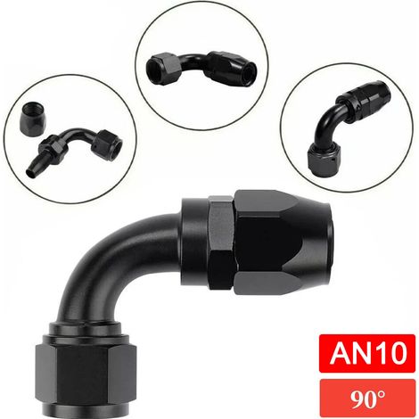 Tuyau d'huile et de carburant, 1 unité, AN10, AN12, AN16, pivotant, pour l'entretien du système de fluides.-AquaForge