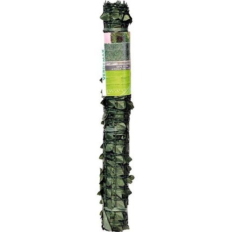 Verdemax Siepe Sintetica Verdecor Tipo Lauro 1x3m Verde Privacy (1/2)