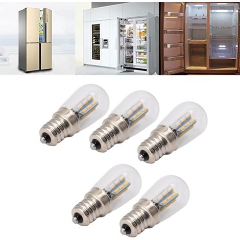 Ampoule LED E12 pour réfrigérateur et hotte aspirante, culot E12, lumière chaude (1/5)