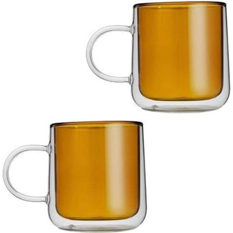 VASOS T脡RMICOS 250ml PARA CAF脡 Y T脡 2 uds. (1/4)