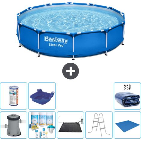Bestway Bestway Steel Pro Ronde - 366x76 cm - 9-pièces  S21606 (1/5)