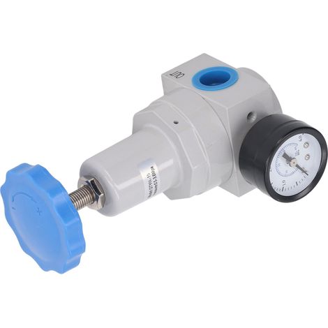 Régulateur de pression compresseur air G1/2in 0.5-3.6Mpa vanne contrôleur avec manomètre (1/5)