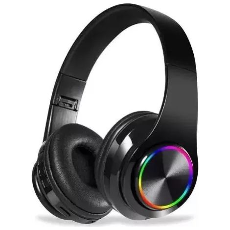 Auriculares Bluetooth plegables, estéreo HiFi, graves profundos, 7 horas de duración de la batería, ideales para viajar. (1/5)