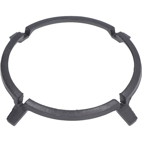Support universel en fer pour casserole et poêle, grille de cuisinière à gaz robuste et durable. (1/5)