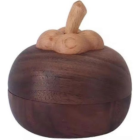Diffuseur d'huiles essentielles en bois, forme de bambou de montagne raffinée - Ornement de bureau parfumé en bois massif (1/5)
