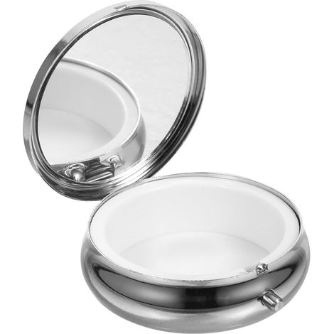Retro Round Zinc Alloy Jewelry Box for Rings (1/5)