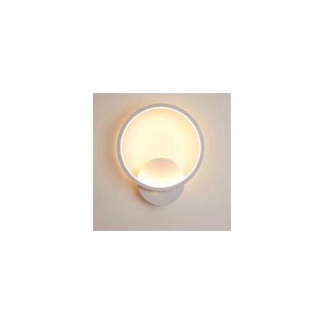13-W-LED-Wandleuchte für den Innenbereich, rund und modern, warmweiß 3000 K – Crezuo