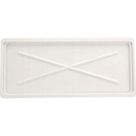 Vassoio per stendibiancheria, in plastica, bianco, 22,5x50 cm, 1 pz. (1/4)