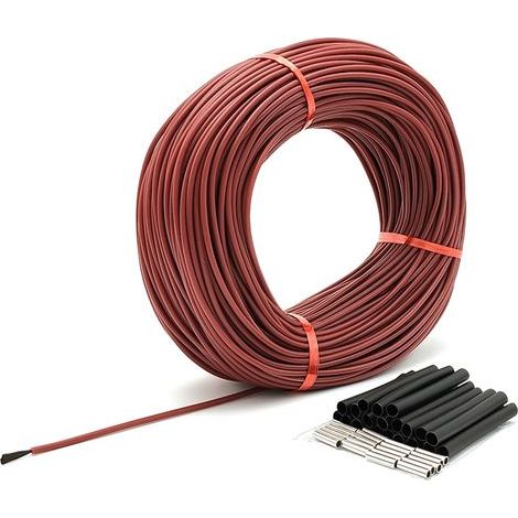 Le Fil, Fil de Chauffage de Fibre de Carbone de 12k 33 Ohm (20m) (1/5)