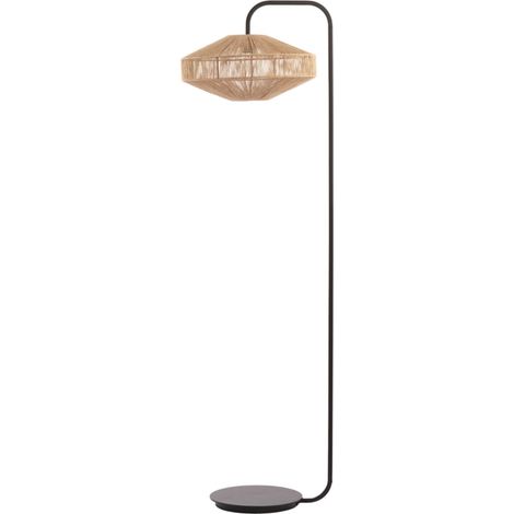 Light & Living - stehlampe - Lyra - braun - metall - stehlampe -