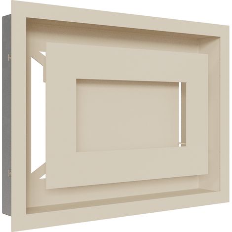 Lüftungsgitter WIND 22x30 Creme (1/5)