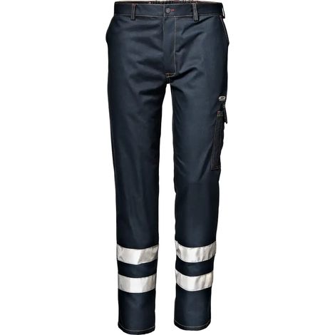 SIR SAFETY SYSTEM SYMBOL Pantalon de travail à bandes réfléchissantes bleu marine Taille 52