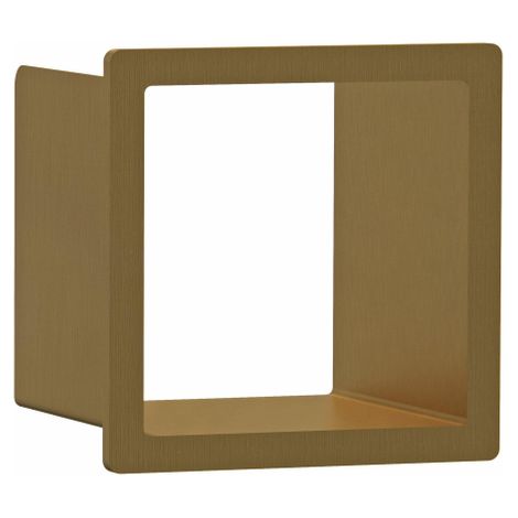FugaFlow Eccelente Acces Porte-rouleau de réserve encastré pour WC - Laiton brossé PVD (Or)