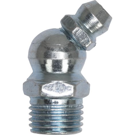 Sealey GNM10 45 Grease Nipple 10 x 1mm - Pack of 25