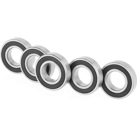 10 Stück 6901-2RS gummigedichtete Rillenkugellager 12x24x6mm (1/5)