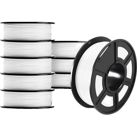 3D-Filament, Elastizität, umweltfreundlich, weißes PETG 10 (1/2)