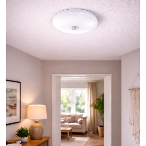 LED-Deckenleuchte 18W 1.500Lm 6000ºK Detektor 40.000H [HO-PL-18-D-CW]
