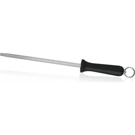 Metaltex Fusil de afilar negro 30 cm acero inoxidable (1/3)