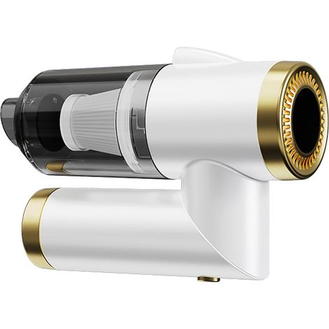 Aspirateur à poussière, collecteur de poussière, aspirateur, aspirateur à main sans fil, mini aspirateur pliable – Blanc