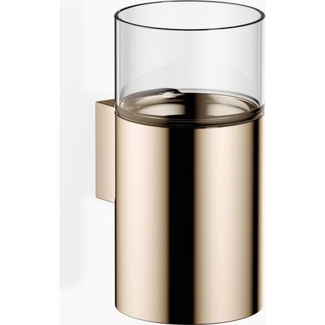 Dornbracht Glashalter, Wandmodell, mit Glas klar, 83400979-26