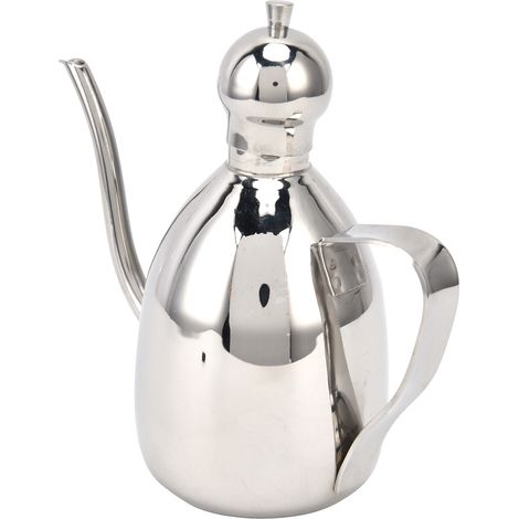 Bidon à huile en acier inoxydable portable étanche 0,25 L pour cuisine (1/5)