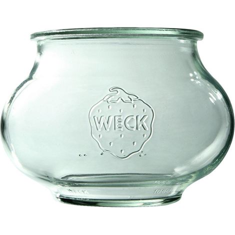 Bocal weck Deco 1062 ml verre soda-lime acier inoxydable (1/3)
