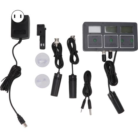 Medidor de Calidad del Agua WiFi Tuya, pH ORP EC TDS Salinidad, Sensor Inteligente con App para Acuario e Hidroponía (1/5)