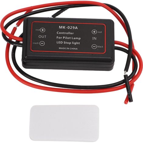Feu de position LED Pilote Stop Arrière Rouge IP65 Étanche 18AWG pour Voitures SUV Vans Camions Remorques (1/5)