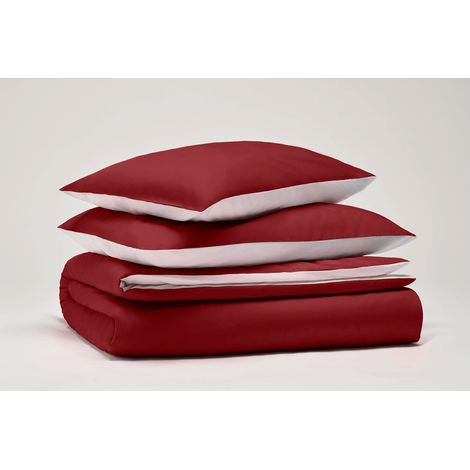 PANTONE™ - Set Copripiumino Singolo Cotone per Piumone Letto Singolo Composto da Sacco Copri Piumino 155x200 Patella 40 cm + Federa Cuscini Letto 50x80, Parure Copripiumino per Completo Letto Singolo (1/2)