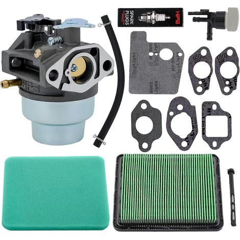 Carburateur Bluezoo GCV160 pour moteurs Honda GCV160A, GCV160LA, GCV160LE et GCV160LA0 (HRT216, HRB216, HRR216, HRS216, HRZ216) pour tondeuses à gazon et nettoyeurs haute pression (référence 16100-Z0L (1/5)